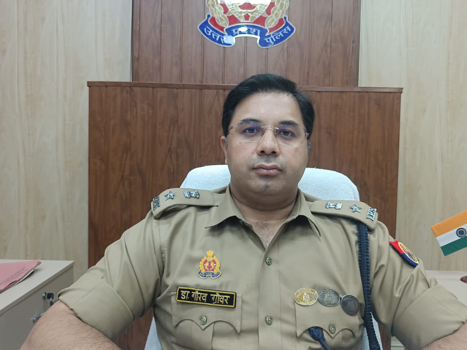 त्योहारों को शांतिपूर्ण ढंग से सम्पन्न करवाने के लिए गोरखपुर पुलिस सतर्क