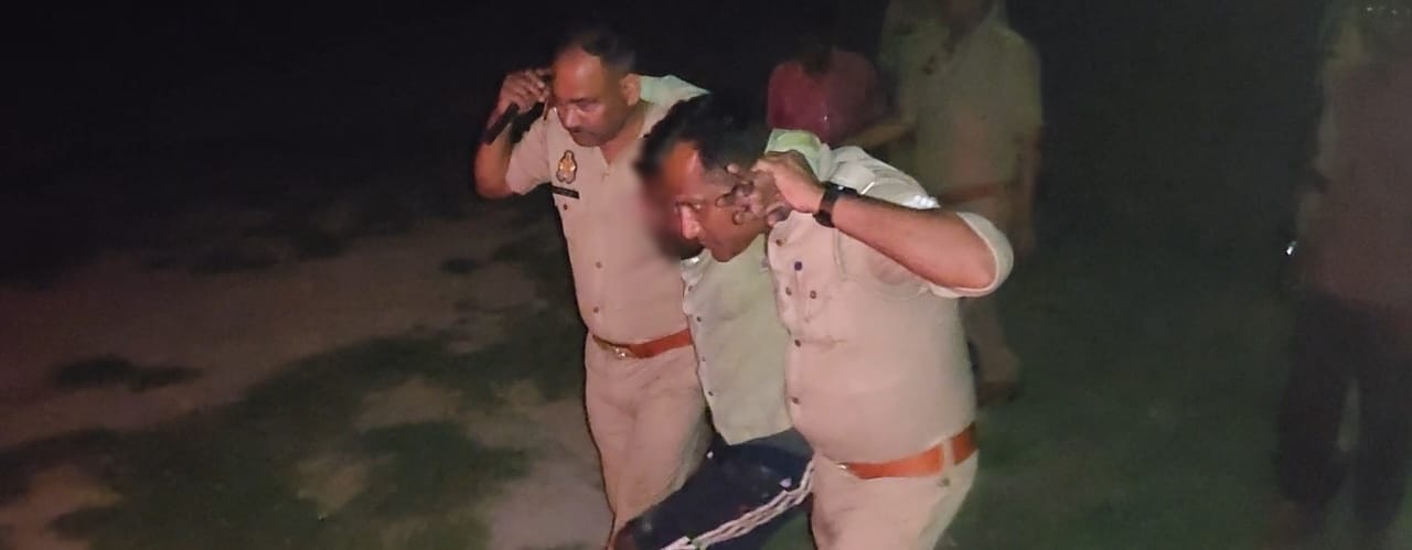 मुठभेड़ के दौरान शातिर नकबजन गिरफ्तार, दो दर्जन से अधिक मुकदमों में वांछित