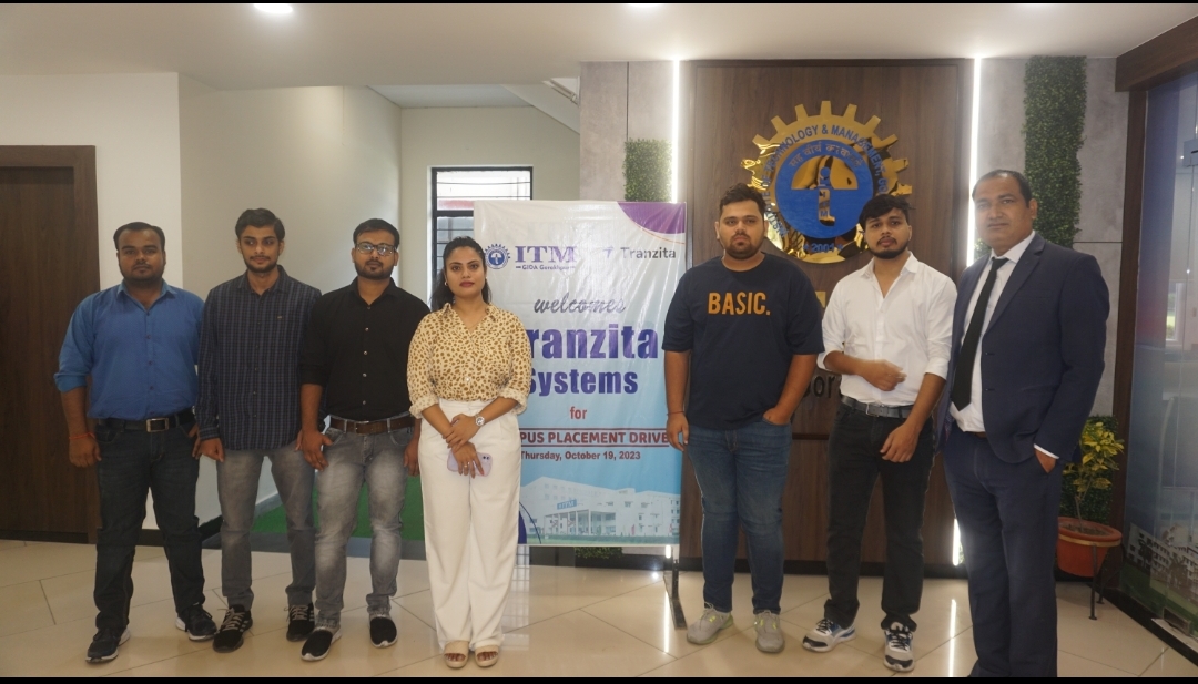 इंस्टिट्यूट ऑफ टेक्नोलॉजी एंड मैनेजमेंट गीडा गोरखपुर मे आईआईटी खड़गपुर के स्नातकों द्वारा एक प्लेसमेंट ड्राइव का आयोजन किया गया |