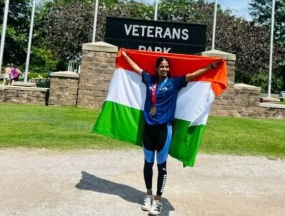 एथलीट शिल्पी ने जिले का नाम किया रौशन, अमेरिका में जीता कास्य व स्वर्ण पदक