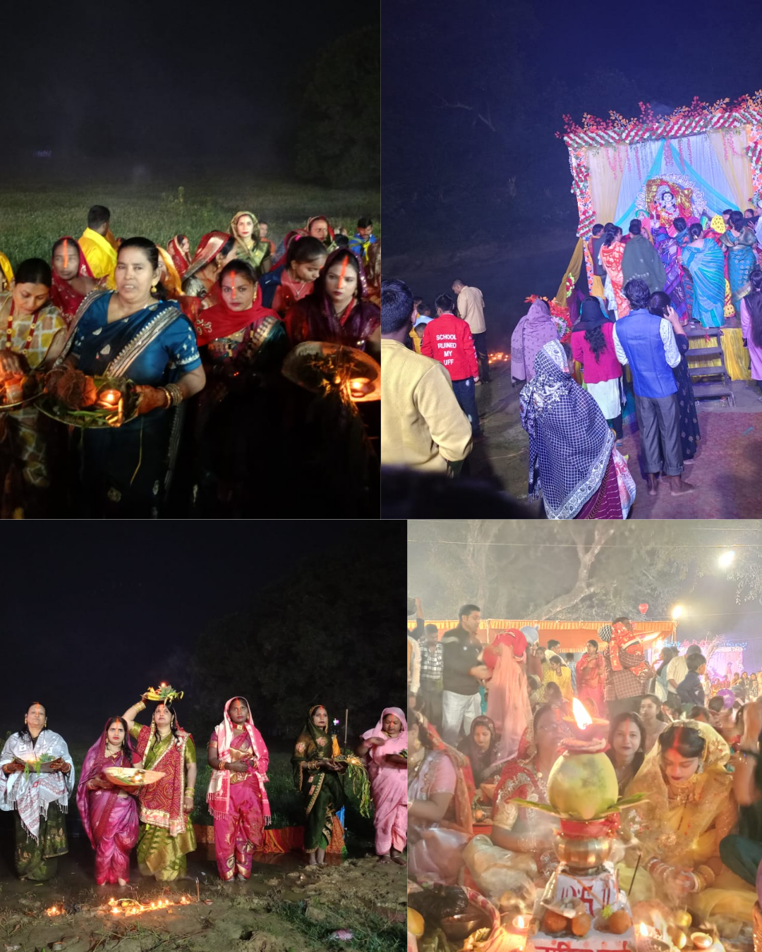 उगते सूर्य को अर्घ्य के साथ संपन्न हुआ छठ का महापर्व, 36 घंटे के बाद खोला गया व्रत