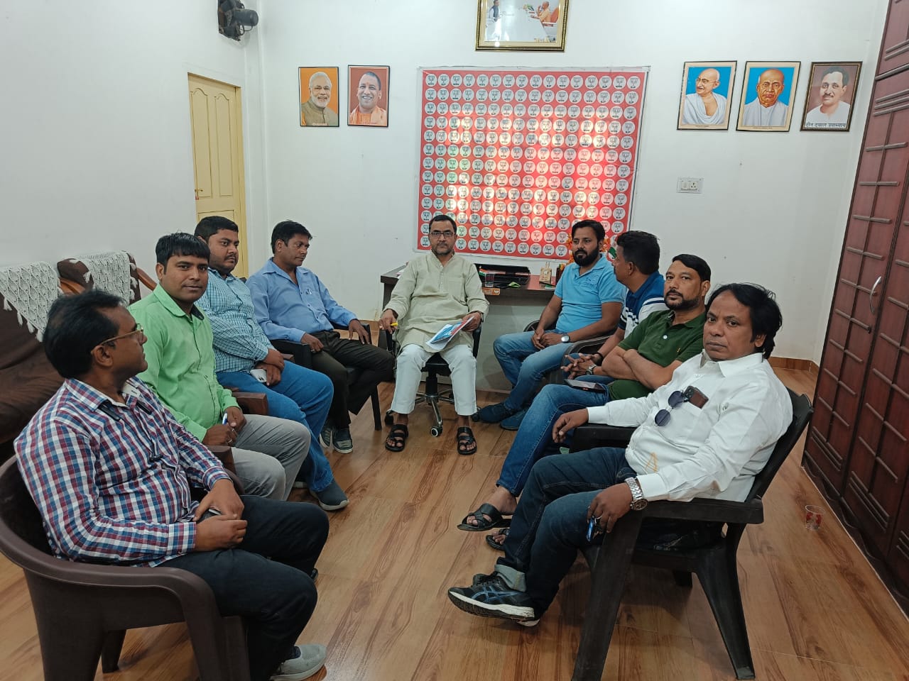 भाजपा अल्पसंख्यक मोर्चा की बैठक महानगर मोर्चा कार्यालय गार्डन हाउस में संपन्न*