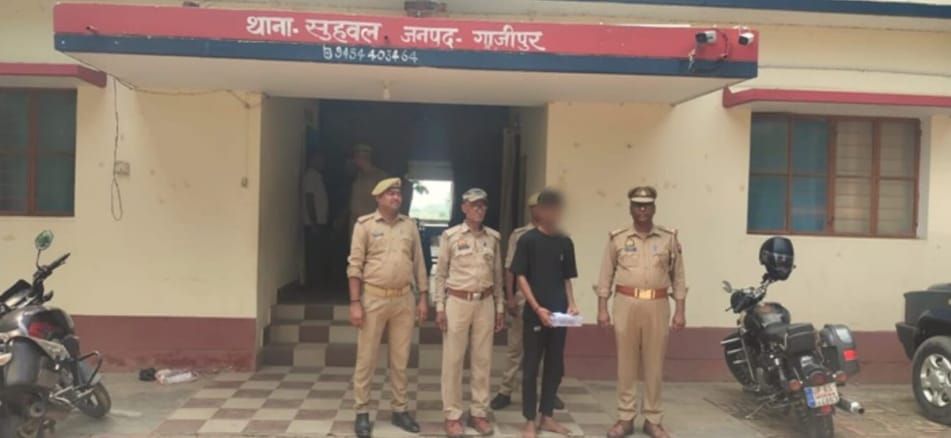 तमंचा व कारतूस के साथ युवक गिरफ्तार