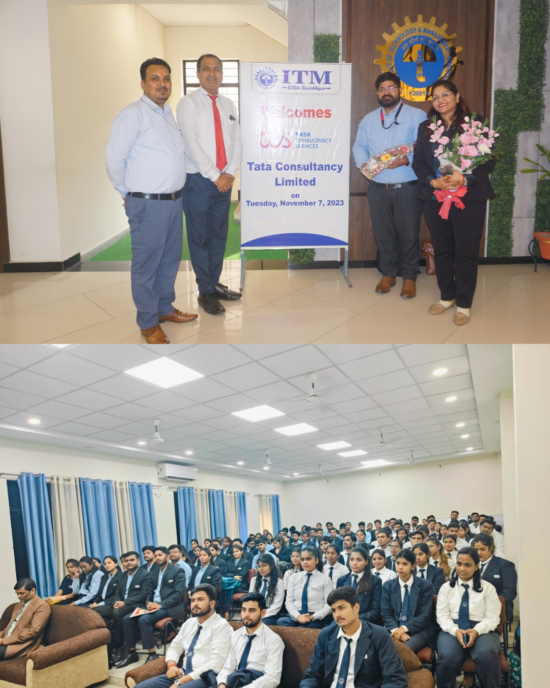 इंस्टिट्यूट ऑफ़ टेक्नोलॉजी एंड मैनेजमेंट गीडा गोरखपुर में तकनीक एवं प्रबंधन के छात्रों के लिए एक सेमिनार का आयोजन किया गया|