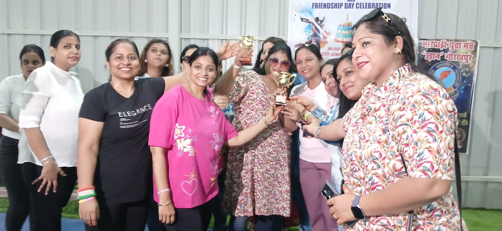 मारवाड़ी युवा मंच उड़ान संस्था द्वारा बैडमिंटन एवं फ्रेंडशिप डे सेलिब्रेशन का हुआ आयोजन