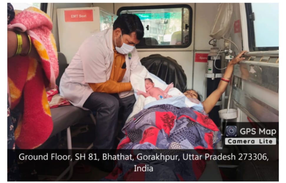 एंबुलेंस में गूंजी किलकारी… अनिल कुमार बने फरिश्ता, जच्चा-बच्चा सुरक्षित