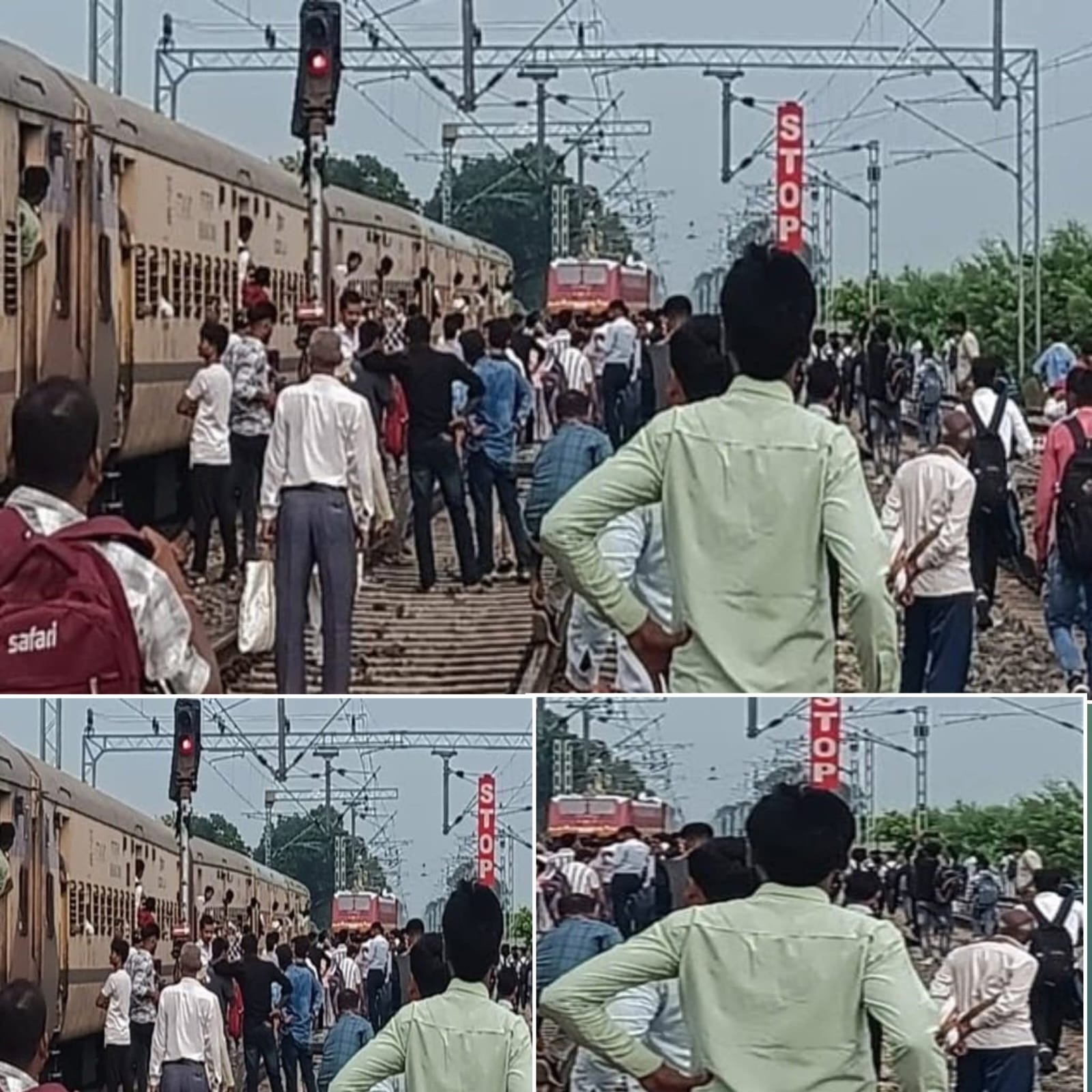 यूपी के देवरिया में मंगलवार की सुबह-सुबह बड़ा हादसा टल गया