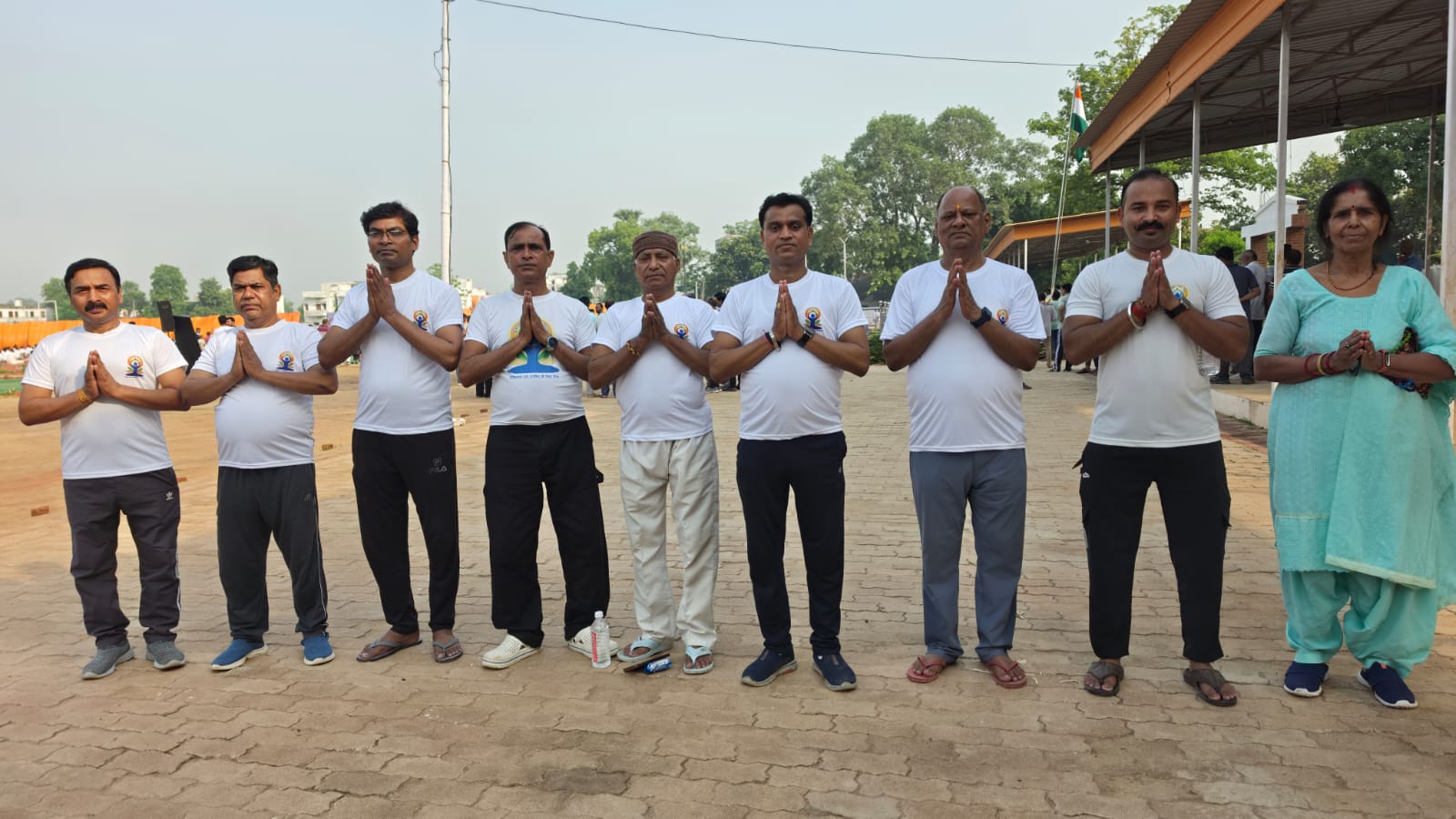 नीमा गाज़ीपुर शाखा ने मनाया 12 वॉ अन्तर्राष्ट्रीय योग दिवस