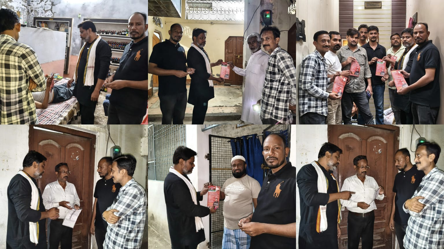 गाजीपुर में सपा का जनसंपर्क अभियान तेज, घर-घर बांटी जा रहीं चुनावी पर्चियां
