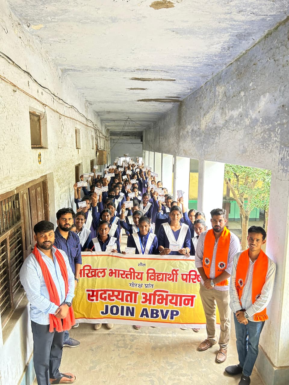महासदस्यता अभियान की ऐतिहासिक सफलता: एक  दिन में 1 लाख 26 हजार नए छात्र जुड़े ABVP से