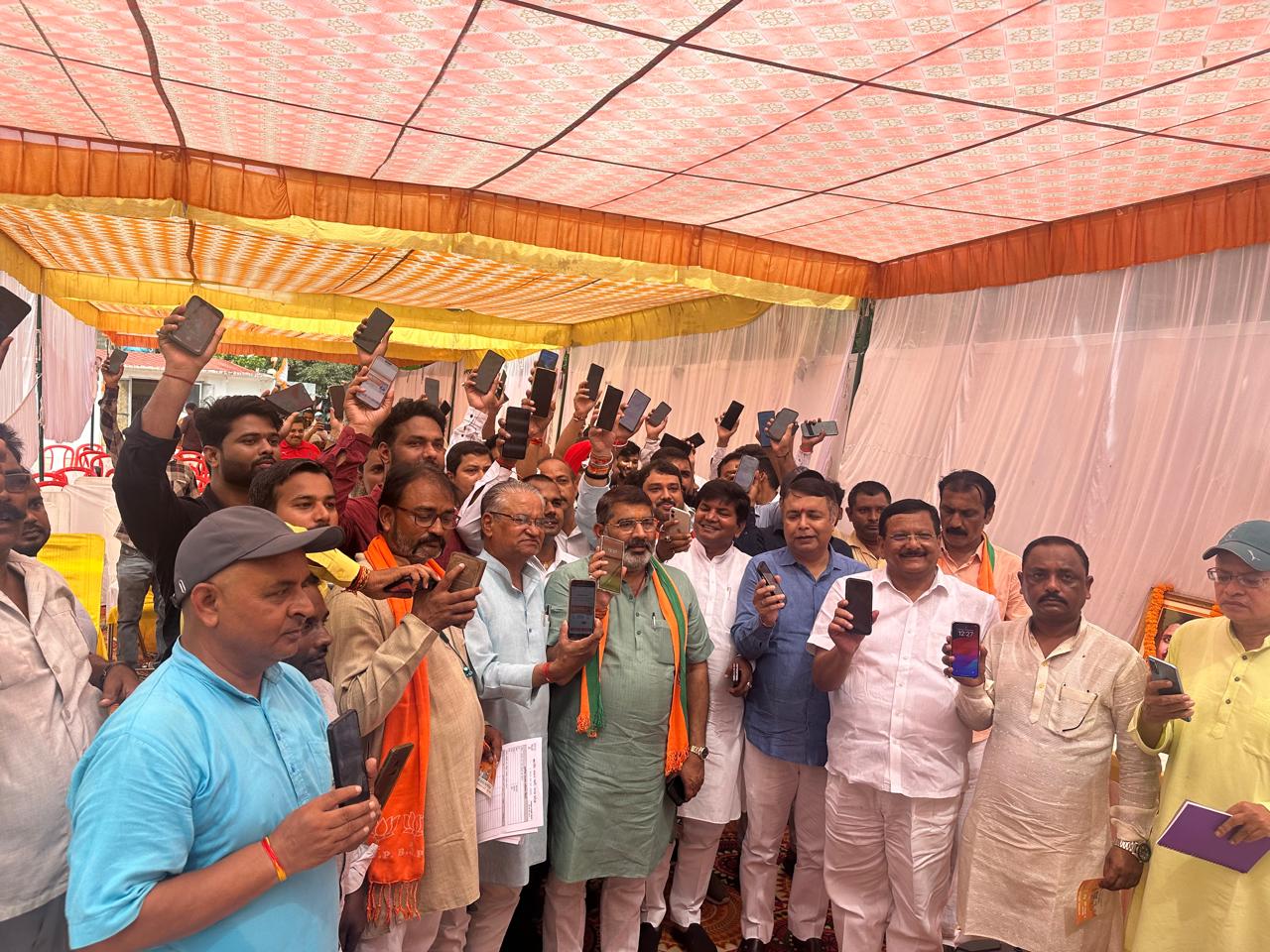 भाजपा की मजबूती में ही भारत देश का हित  - क्षेत्रीय अध्यक्ष सहजानंद राय