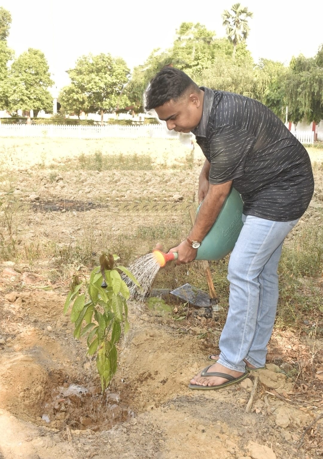 विश्व पर्यावरण दिवस पर एसपी ने किया वृक्षारोपण,आम जनमानस को दिया पर्यावरण बचाने का संदेश