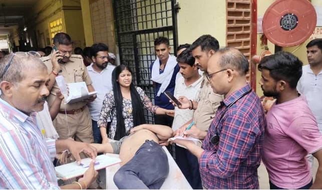 प्रॉपर्टी विवाद में तड़तड़ाई गोली, दो घायल, वाराणसी रेफर