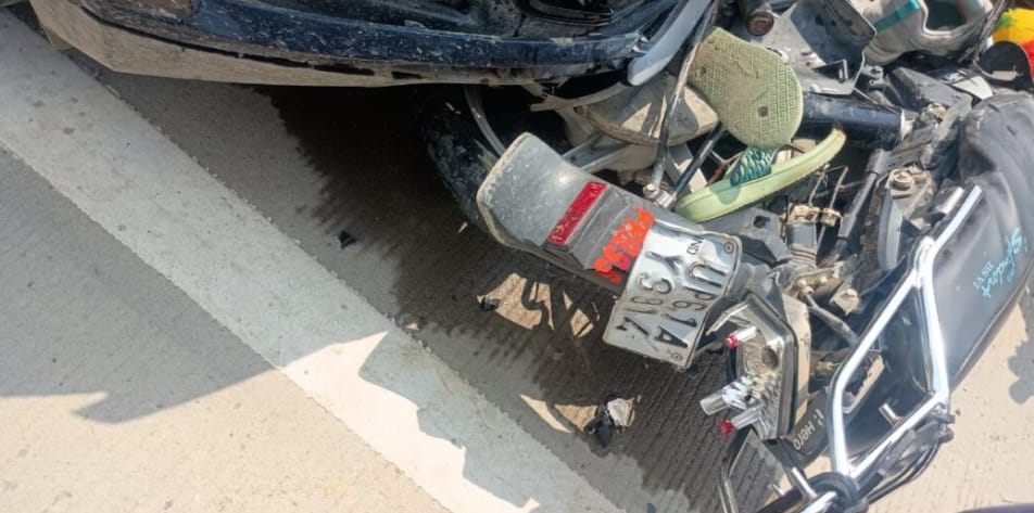 भीषण सड़क हादसा — तेज रफ्तार SUV ने रौंदी बाइक, मासूम समेत तीन की मौके पर मौत, एक महिला गंभीर